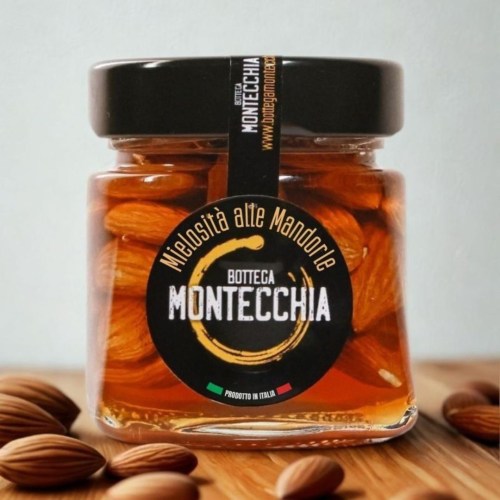 mielosità miele con mandorle 110ml biologico senza trattamenti Bottega Montecchia a Teramo in Abruzzo